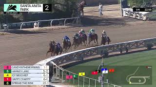Harney Lane Wins Race 2 On Monday January 20 At Santa Anita Park