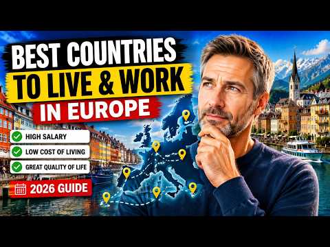 Best Countries to Live and Work in Europe (2026 Guide)