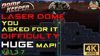 Dome Keeper HUGE MAP + QUICK & FEEBLE/LONG CYCLE MODIFIER + YOU ASKED FOR IT DIFFICULTY 4K Gameplay