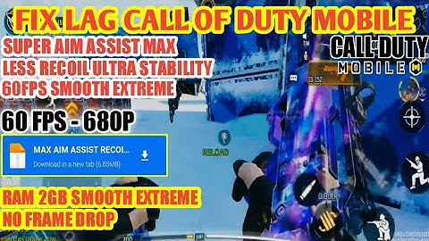 COD MOBILE S11 - Smooth Extreme 60Fps/680P Lag Fix Config🔥Super Aim Assist Max Less Recoil Stability