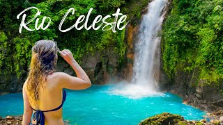 Hiking to the Bluest Waterfall EVER | Rio Celeste | Costa Rica