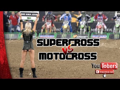 Vídeo: Diferença Entre Motocross E Supercross