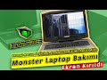 6 yıllık Monster Laptop Bakım ve Temizliği  Ekranı Kırıldı