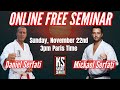 Online karate seminar daniel  mickael serfati