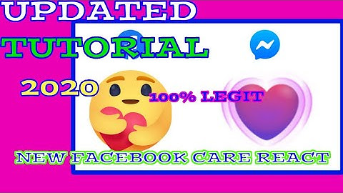 NEW UPDATED ENABLE CARE REACT | HEART REACT | FACEBOOK AND MESSENGER | 2020 TUTORIAL | HOW TO ENABLE