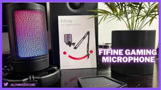 FIFINE A6 USB-C Gaming RGB Microphone Kit