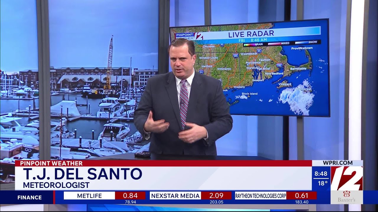 WPRI 12 Weather Forecast for 1/2/26: Cold and mainly dry today; cold ...