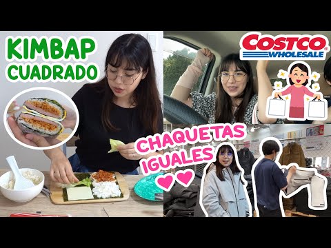 QUIERE OUTFITS DE PAREJA 😍 HACIENDO KIMBAP CUADRADO 🇰🇷 COSTCO JAPÓN HAUL | Juli