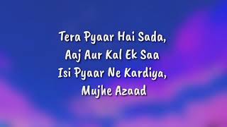 Video thumbnail of "TERA PYAAR | Bridge Music | Karaoke Track (With Lyrics)"