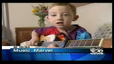 Quinn Sullivan featured on WB56 Boston TV news sto...
