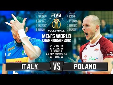 Thumbnail for Italy vs. Poland | Highlights | Final 6 Mens World Championship 2018