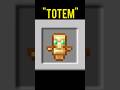 How to creating a totem #minecraft #mcpe #gaming