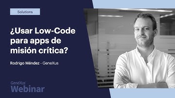 ¿Usar Low-Code para desarrollar aplicaciones de misión crítica?