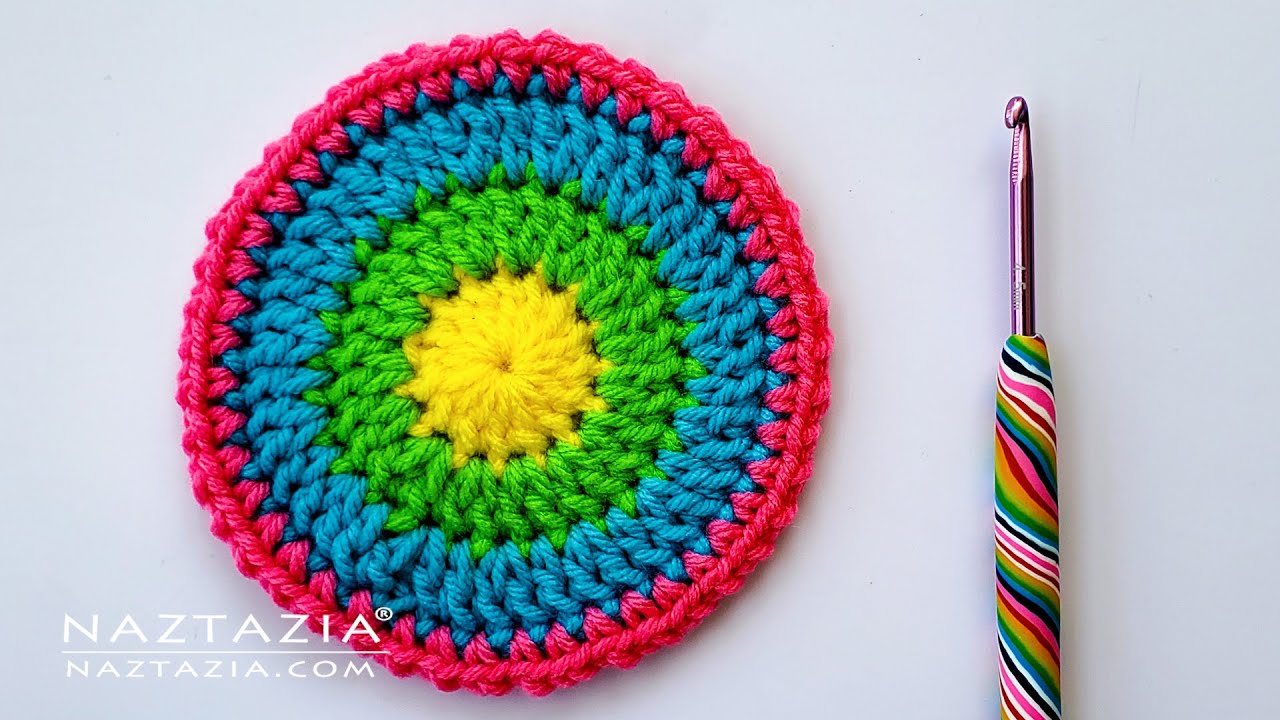 Granny Square Crochet Tutorial - Naztazia ®