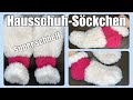 Haus-Söckchen / Bettsocken ganz schnell gestrickt