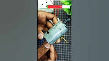 DC motor overload experiment #dcmotor #shortvideo #diy #shorts