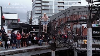 Vodafone Rugby Road Trip Wellington Water Bombs