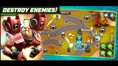 Alien creeps td gameplay android walkthrough Mobile