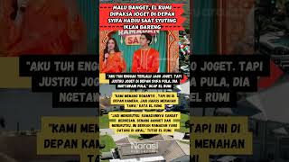 Malu Banget, El Rumi Dipaksa Joget di Depan Syifa Hadju Saat Syuting Iklan Bareng
