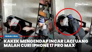 Download Lagu Penjaga Toko Tertidur, iPhone 17 Pro Max Raib Dicuri Kakek, Aksinya Terekam CCTV di Sumedang MP3