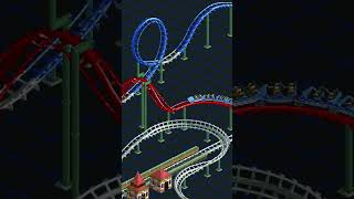 What Creates Lateral G-Forces in Rollercoaster Tycoon #rollercoastertycoon #rctclassic