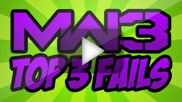 MW3 TOP 3 FAILS - of the Week! #1 (Modern Warfare 3 Countdown) by Whiteboy7thst