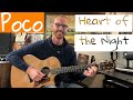 Poco - Heart of the Night | Fingerstyle Guitar Lesson
