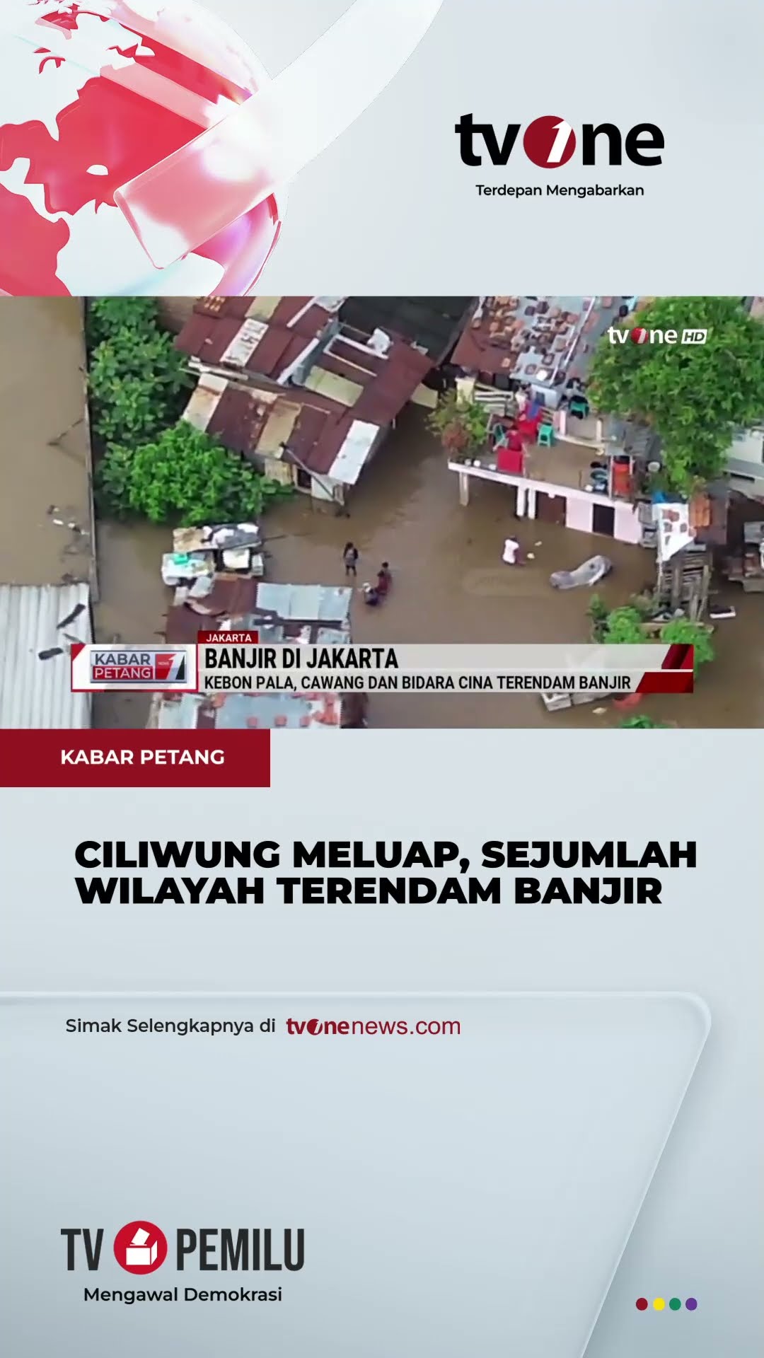 Momen Rano Karno Tinjau Warga Terdampak Banjir | tvOne