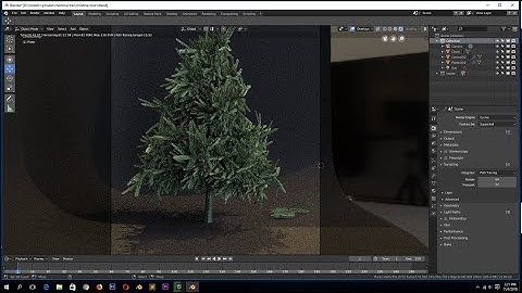 modeling a christmas tree in blender 2 8 tutorial