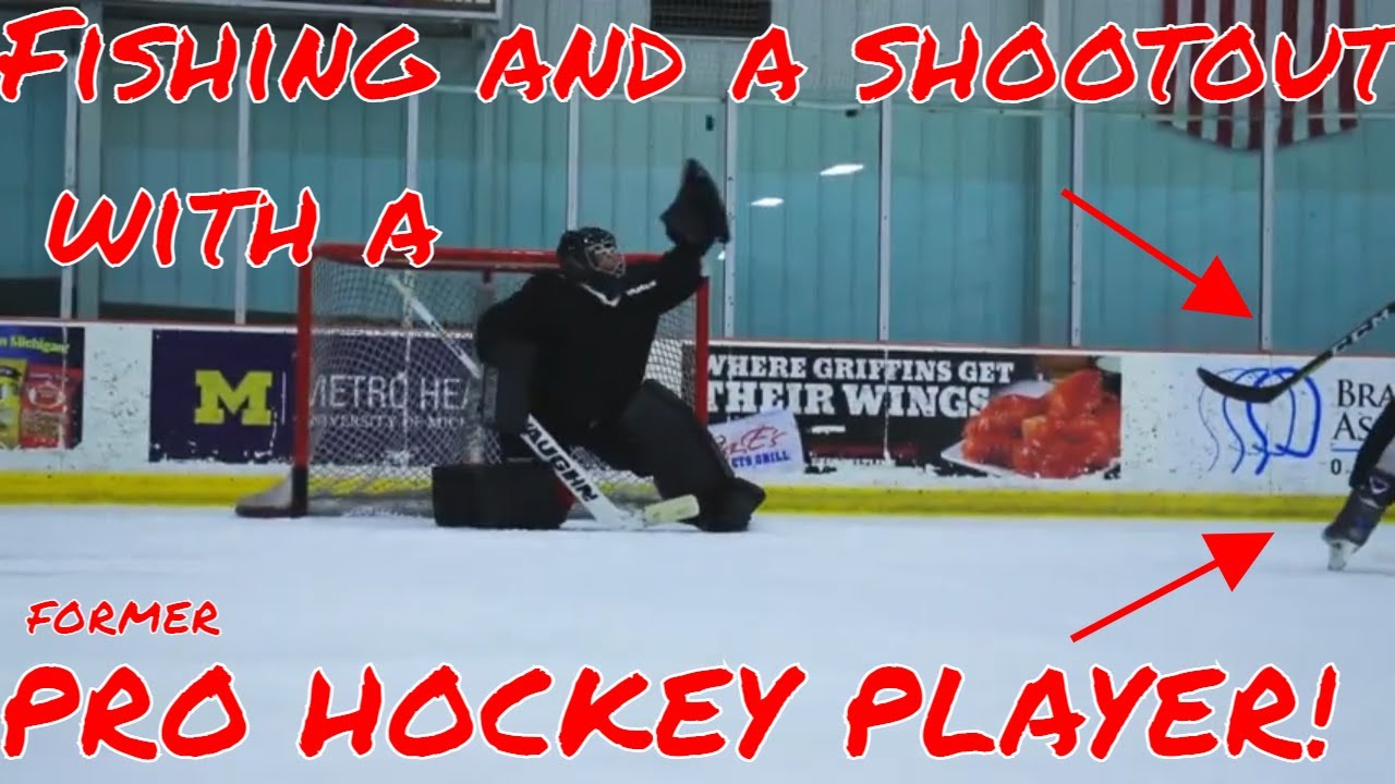 S2-Ep. 3 - Kayak Fishing and playing hockey with a PRO HOCKEY PLAYER and  How goalie pads are made 