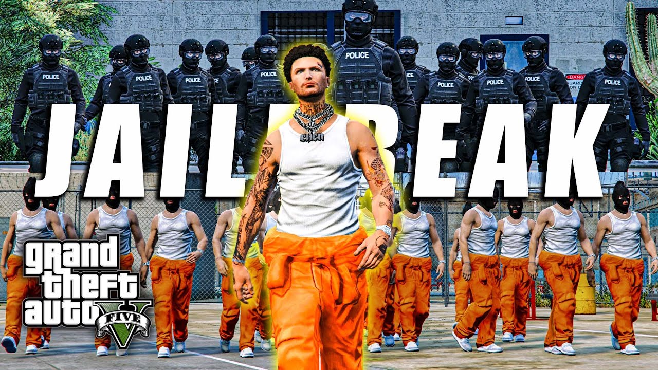 AKSI CHENT MELOLOSKAN DIRI DARI PENJARA FEDERAL!!! -GTA V ROLEPLAY