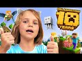 10 лет Minecraft Катя исследует новую локацию