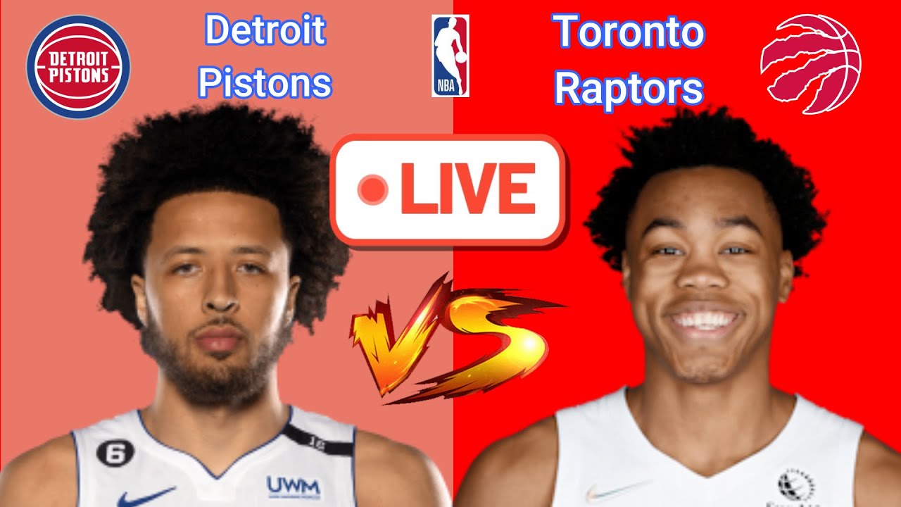 Detroit Pistons at Toronto Raptors NBA Live Scoreboard/ Interga YouTube