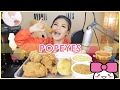 POPEYES FRIED CHICKEN | MUKBANG