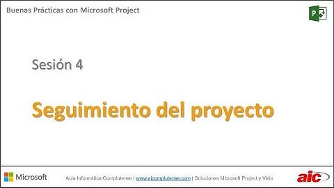 Sesión 4 - Seguimiento del proyecto