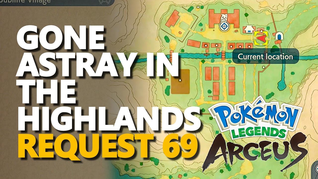 Gone Astray in the Highlands Pokemon Legends Arceus YouTube