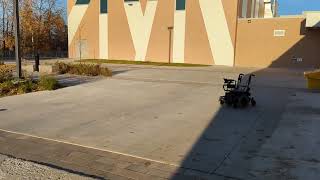 Ardupilot GPS waypoint navigation using power wheelchair base