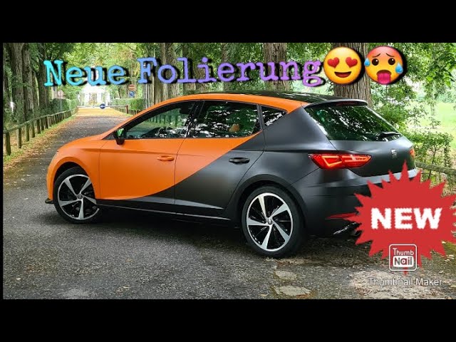 Endlich die neue Folierung! - Seat Leon 5F