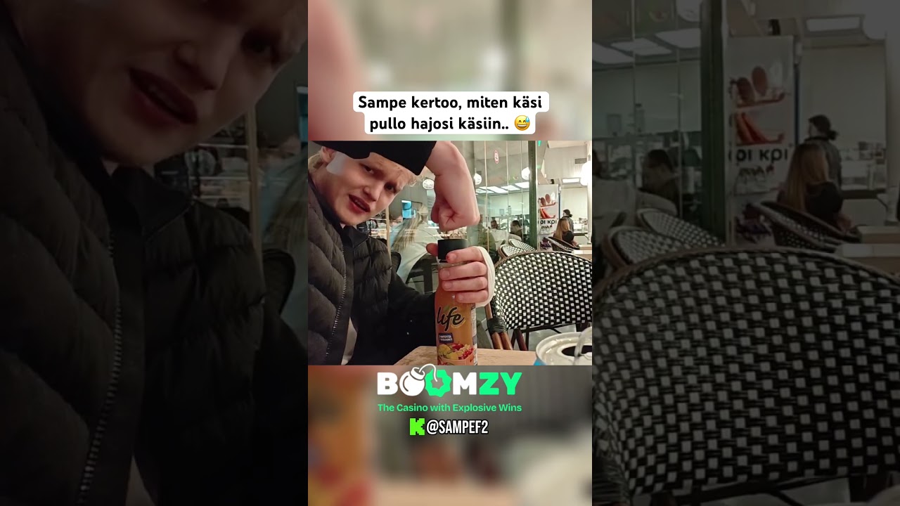 Viinipullo räjähti! 😅 