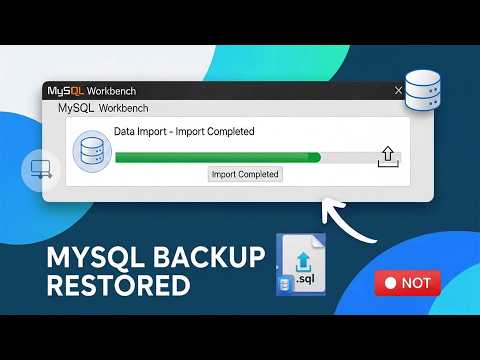 How to Import MySQL Database (.sql) in MySQL Workbench | Step-by-Step Easy Guide