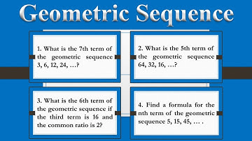 Geometric Sequence │Math 10 - Quarter 1