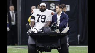 How Dawand Jones' Injury Impacts the Browns Future at Left Tackle - Sports4CLE, 11/18/24