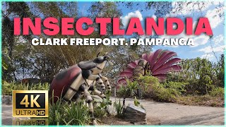 LOOK! GIANT INSECTS at INSECTLANDIA Clark Freeport Zone Walking Tour, Pampanga Philippines 4K 🇵🇭