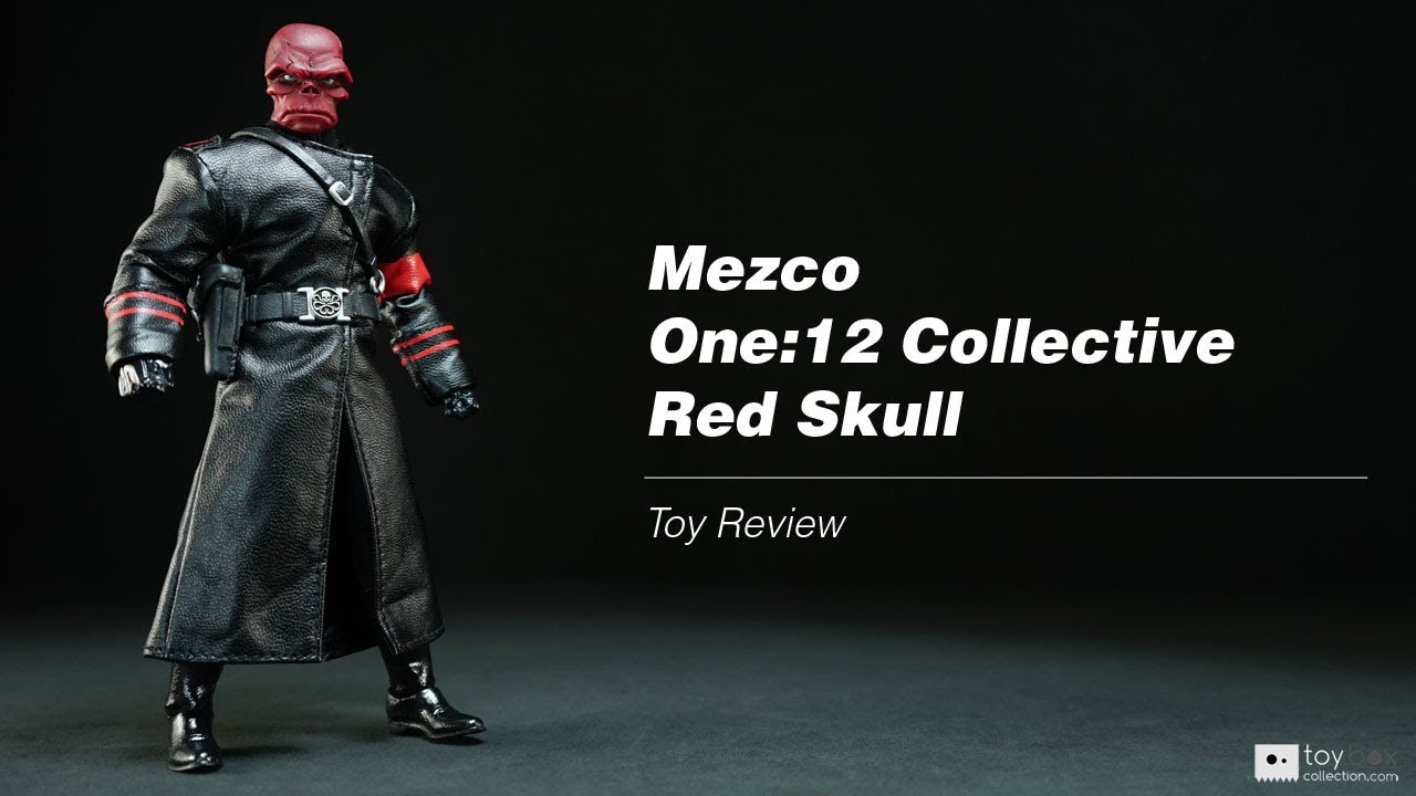 mezco one 12 red skull