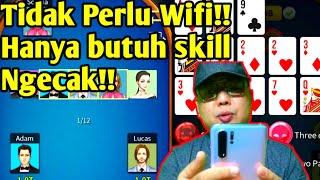 Tidak Perlu Wifi!! |Game Casino Kartu KK Capsa Susun offline| Fitur & Cara Bermain screenshot 1