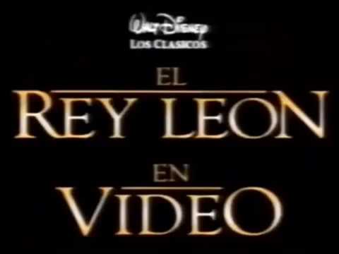 El Rey León (Spot en Vídeo 1995)