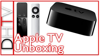 New Apple TV Unboxing With Siri Remote And Comparison