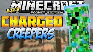 ✔How To Make A Super Charged Creeper In Minecraft PE