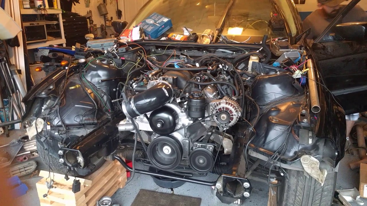 E46 LS1 3rd start YouTube