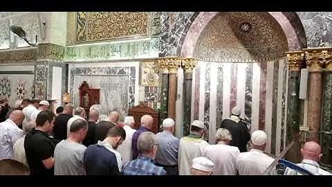 ما تيسر من أواخر سورة الفرقان _ بصوت الشيخ محمد علي العباسي - من صلاة فجر اليوم من المسجد الأقصى